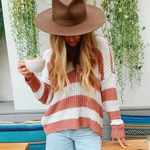 BRAND NEW - ShowMeYourMUMU Striped Sweater